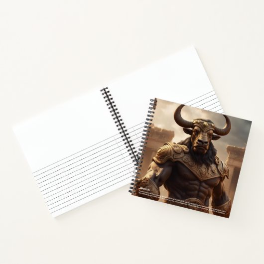 Minotaur Hardcover Notizblock (Innenseite)