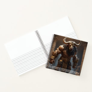 Minotaur Hardcover Notizblock