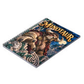 Minotaur, Paper Cut Monster Notizblock (Linke Seite)