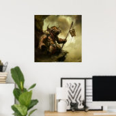 Minotaur Poster (Heimbüro)