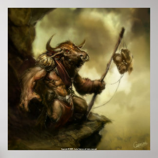 Minotaur Poster