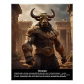 Minotaur Poster (Vorderseite)