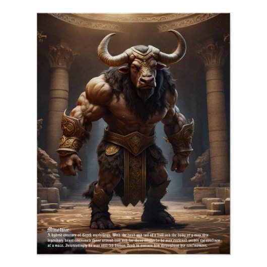 Minotaur Poster (Vorderseite)