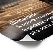 Minotaur Poster (Ecke)