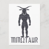 Minotaur Postkarte (Vorderseite)