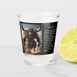 Minotaur  schnapsglas