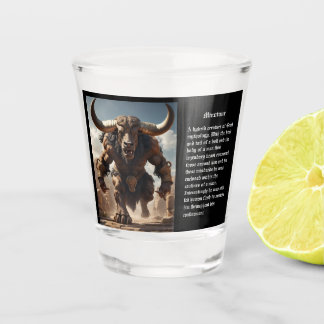 Minotaur schnapsglas