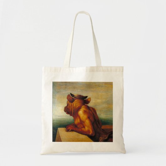 Minotaur (von George Frederic Watts) Tragetasche (Vorne)