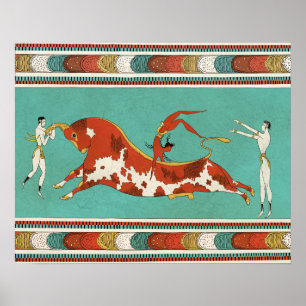 Minotauro, der Stier von Kreta, Poster