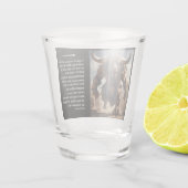 Minotauros schnapsglas (Rückseite)