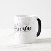 Minotaurs Regel - verwandelnde Tasse (VorderseiteRechts)