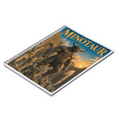 Minotaurus, Gothic Fantasy Monster Notizblock (Linke Seite)