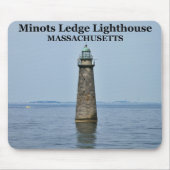 Minots Ledge Leuchtturm, Massachusetts Mousepad (Vorne)