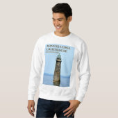 Minots Ledge Lighthouse, Cohassett Massachusetts Sweatshirt (Vorne ganz)