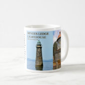 Minots Ledge Lighthouse, Massachusetts Tasse (VorderseiteRechts)