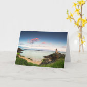 Minou Leuchtturm | Frankreich Bretagne Finistere Karte (Gelbe Blume)