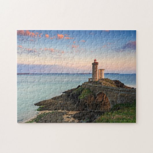 Minou Leuchtturm in Frankreich Puzzle (Horizontal)