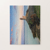 Minou Leuchtturm in Frankreich Puzzle (Vertikal)