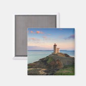 Minou Lighthouse in Frankreich Magnet (Vorderseite/Rückseite)