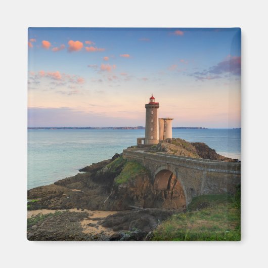 Minou Lighthouse in Frankreich Magnet (Vorne)