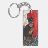 MInPin Glück Schlüsselanhänger (Vorderseite links)