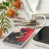 MInPin Glück Schlüsselanhänger (Vorderseite rechts)