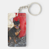 MInPin Glück Schlüsselanhänger (Rückseite)