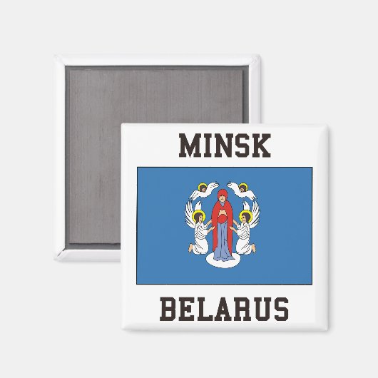 Minsk, Belarus Magnet (Vorderseite/Rückseite)