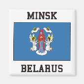 Minsk, Belarus Magnet (Vorne)
