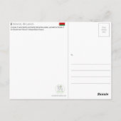 Minsk, Belarus Reise-Postkarte Postkarte (Rückseite)