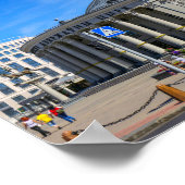 Minsk Belarus Staat Circus Architecture City Poster (Ecke)