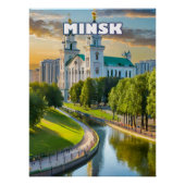 Minsk enthüllt, diskret und majestätisch poster (Vorderseite)