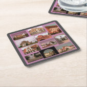 Minsk Mir Brest Architektur Belarus Rechteckiger Pappuntersetzer (angewinkelt)