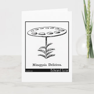 Minspysia Deliciosa. Karte