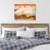 Minstrel's Außenansicht des riesigen Theaters der  Leinwanddruck (Insitu (Schlafzimmer))