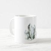 Mint Aqua Crystals Dream Kaffeetasse (Vorderseite Links)