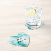 Mint Aqua Pearl Gold Marmor Untersetzer (Vor Ort)