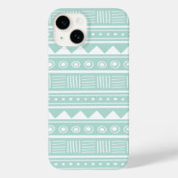 Mint Aztec Tribal Muster