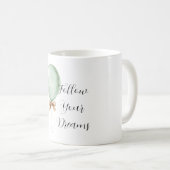 Mint Balloon Cream Bow Dreams Kaffeetasse (VorderseiteRechts)