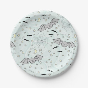 Mint Batty, Stars & Monde Niedlich Pappteller