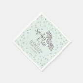 Mint Batty, Stars & Monde Niedlich Serviette (Ecke)