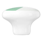 Mint Beach Ball Beach House Türknopf Keramikknauf (Seitenansicht)