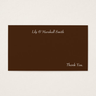 Mint Blossom Dankeschön Karte