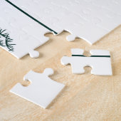 Mint Blue Dandelion in spring Puzzle (Seite)