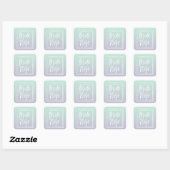 Mint Bride Stamm Sticker (Blatt)