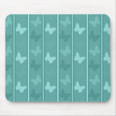 Mint Butterflies Mousepad (Vorne)