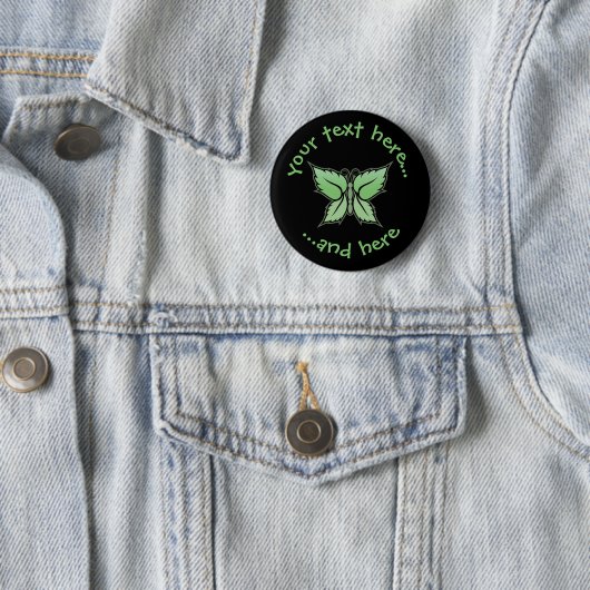 Mint Butterfly Button (Beispiel)