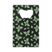 Mint Butterfly Geldbeutel Flaschenöffner (Rückseite)