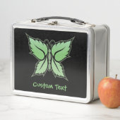 Mint Butterfly Metall Brotdose (Beispiel)