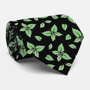 Mint Butterfly Pattern Krawatte